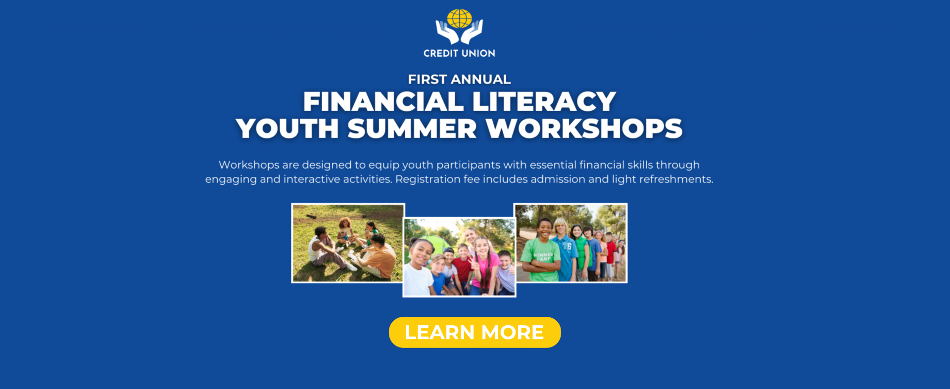Financial Literacy Youth Summer Workshops