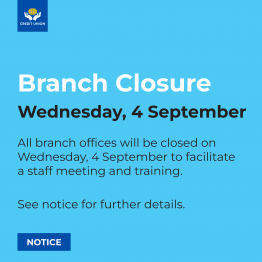 Branch Closure Notice